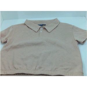 Freshman 1996 Girls 0TL5 Polo Sweater, Light Pink, Size Large